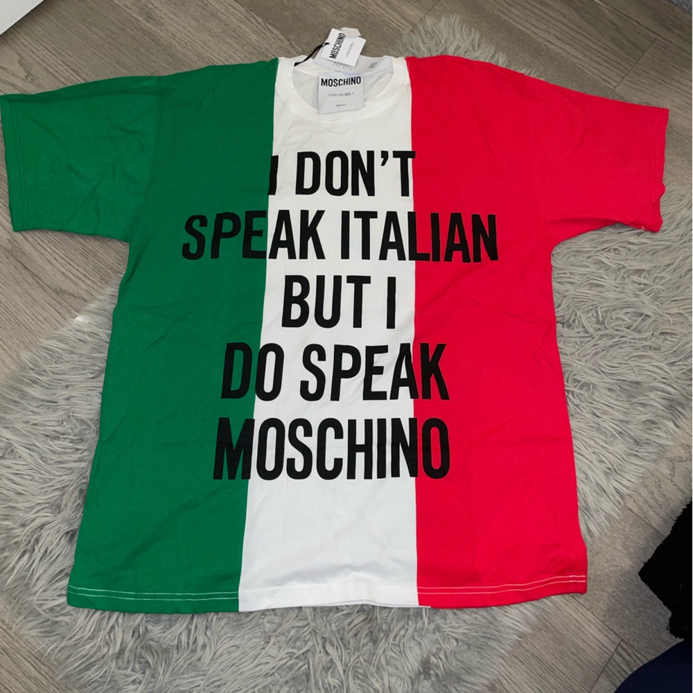 BNWT Authentic Moschino Tee